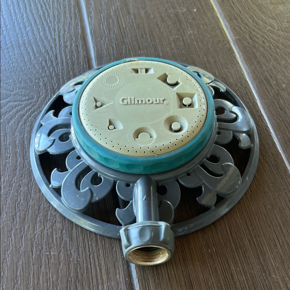 Gilmour Garden Sprinkler in Gray and Tan